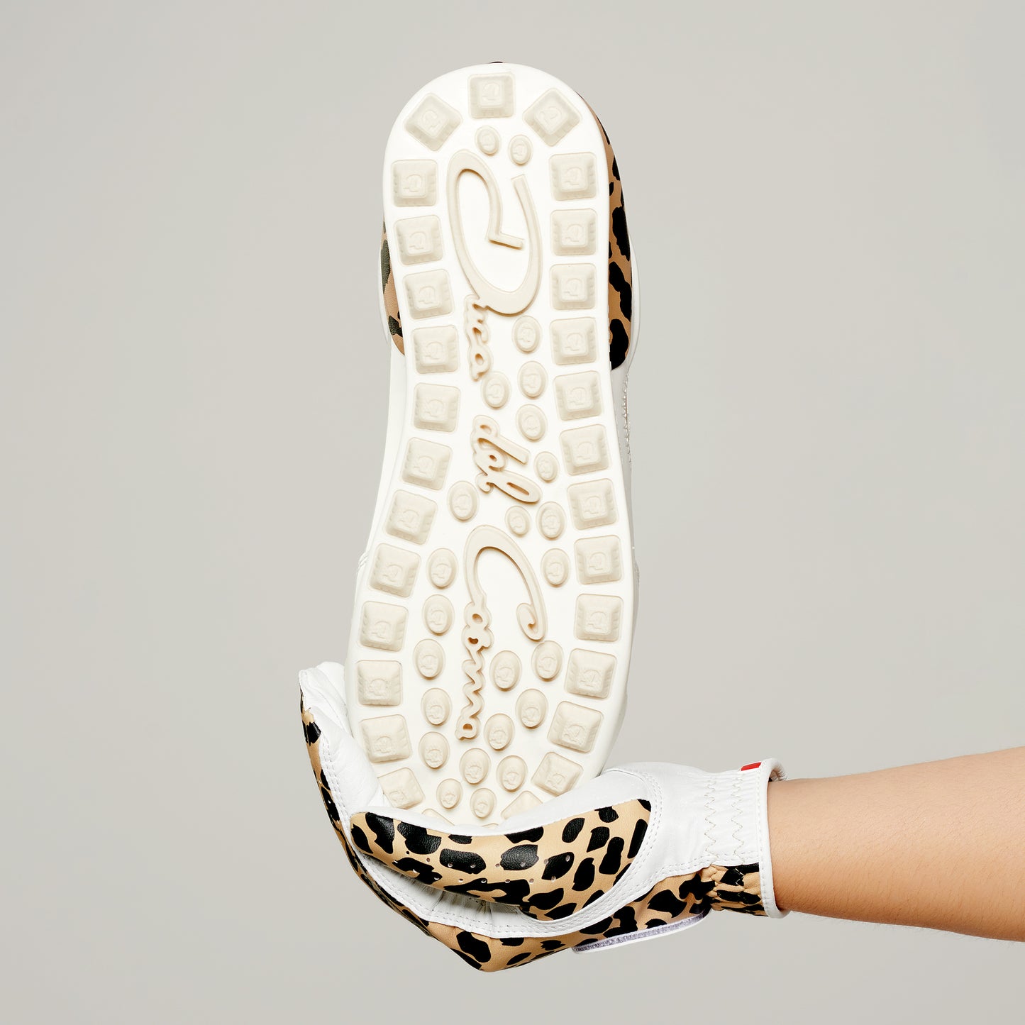 King Cheetah White - Women's Golf Shoe
