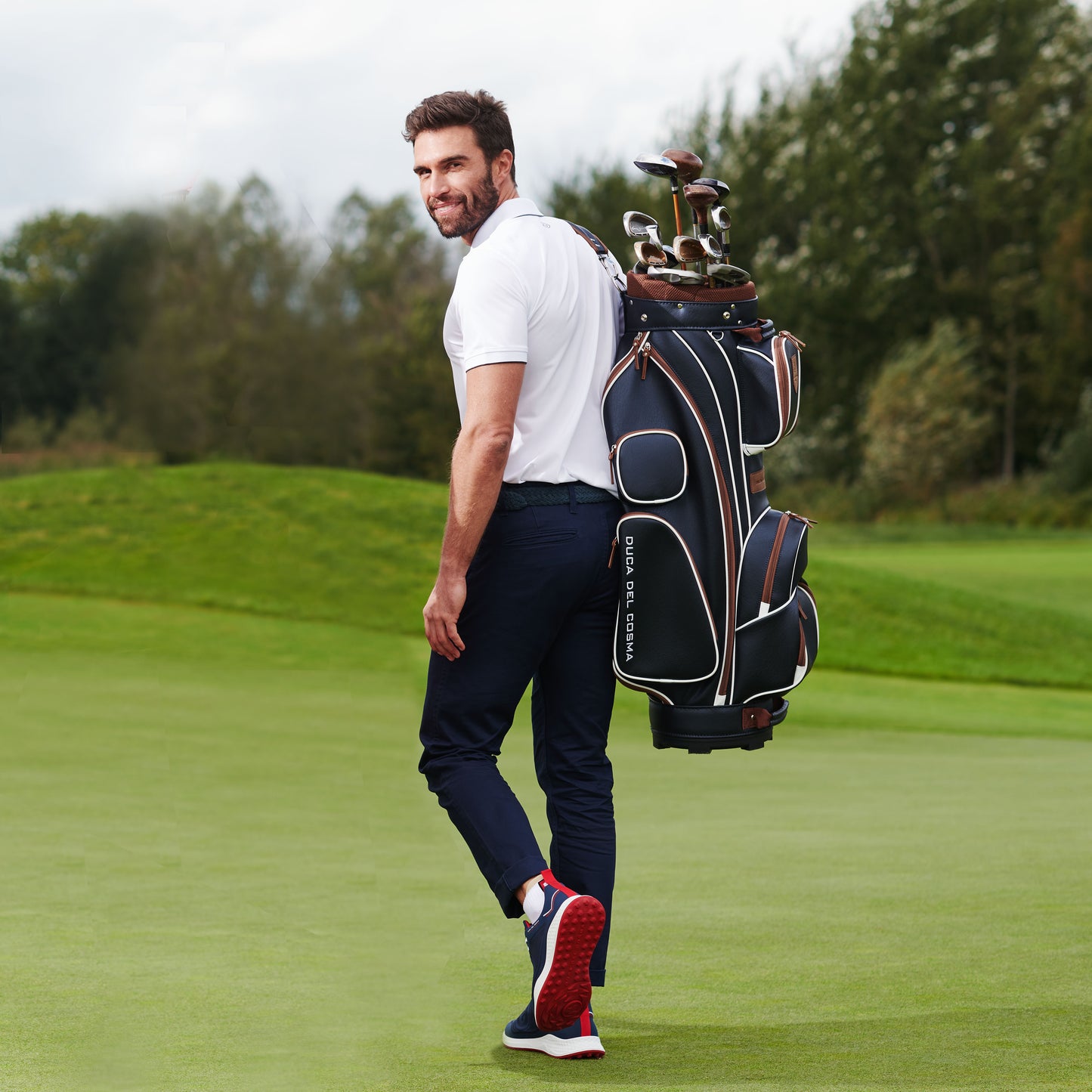 TOMCAT NAVY MENS GOLF SHOE