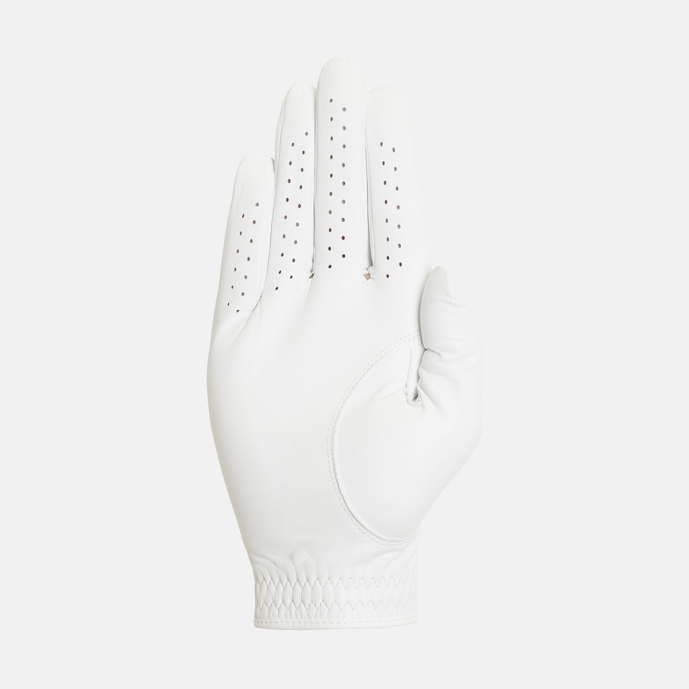 Men's Golf Glove Right Elite Pro Fontana White