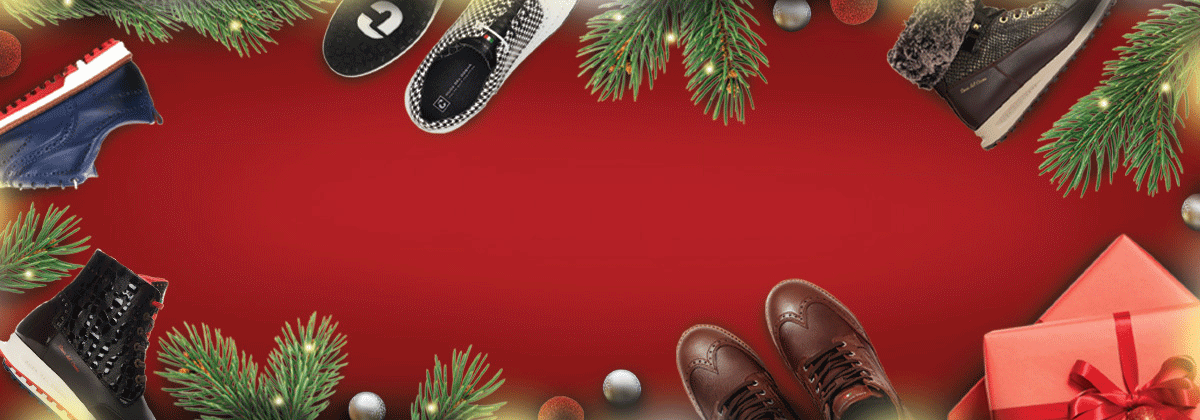 Golf xmas gift banner