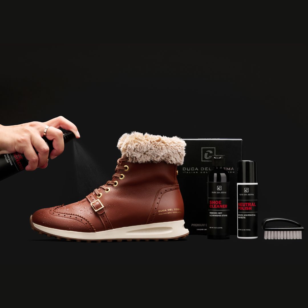 Golf Accessories for men and women by Duca del Cosma - shoe care kit