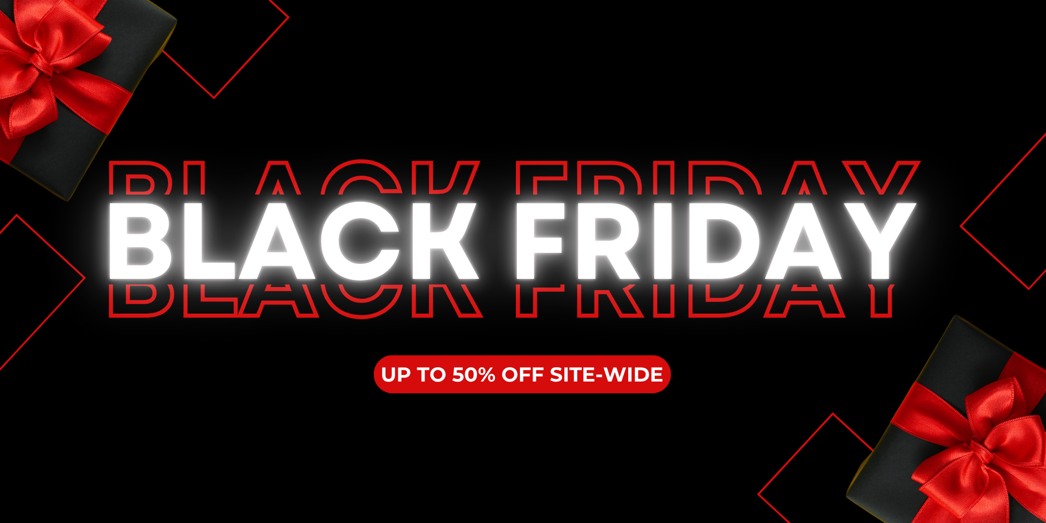 Black Friday - Up to 50% Off!