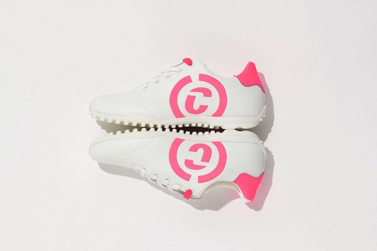 Queenscup White/Pink - Women's Golf Shoe