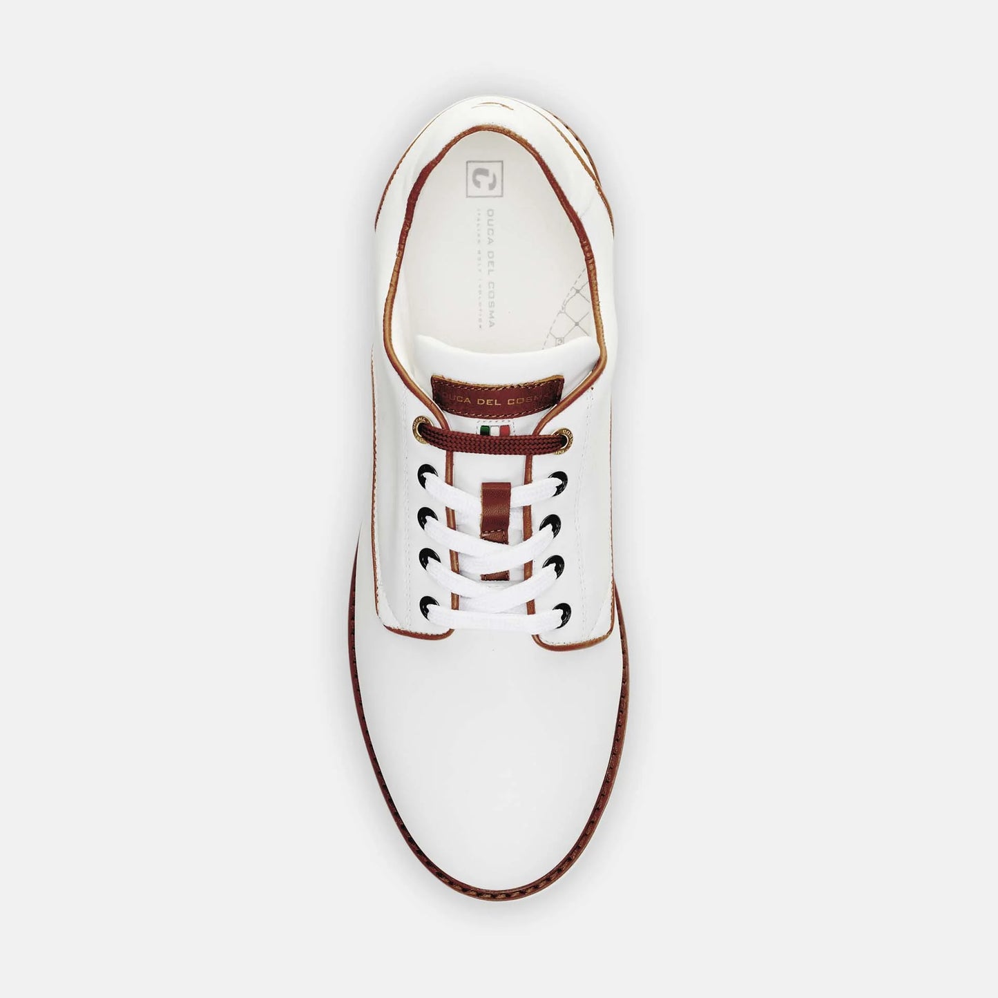Elpaso White - Men's Golf Shoe 
