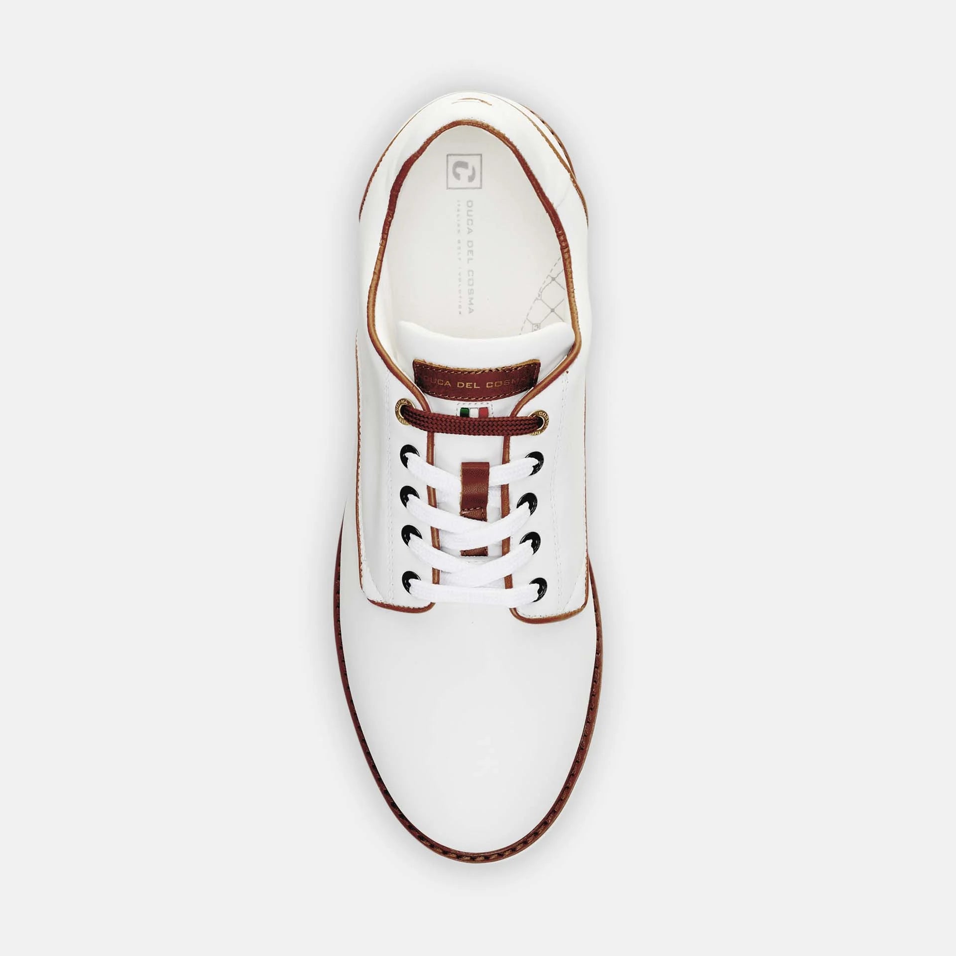 Elpaso White - Men's Golf Shoe 