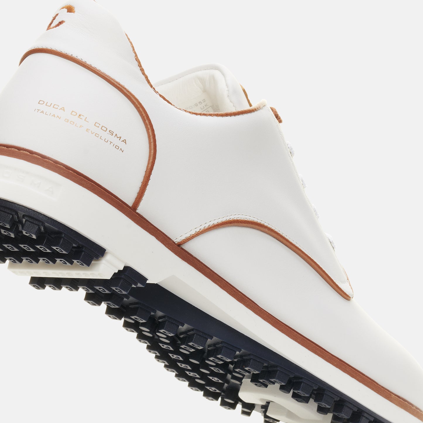 Elpaso White - Men's Golf Shoe