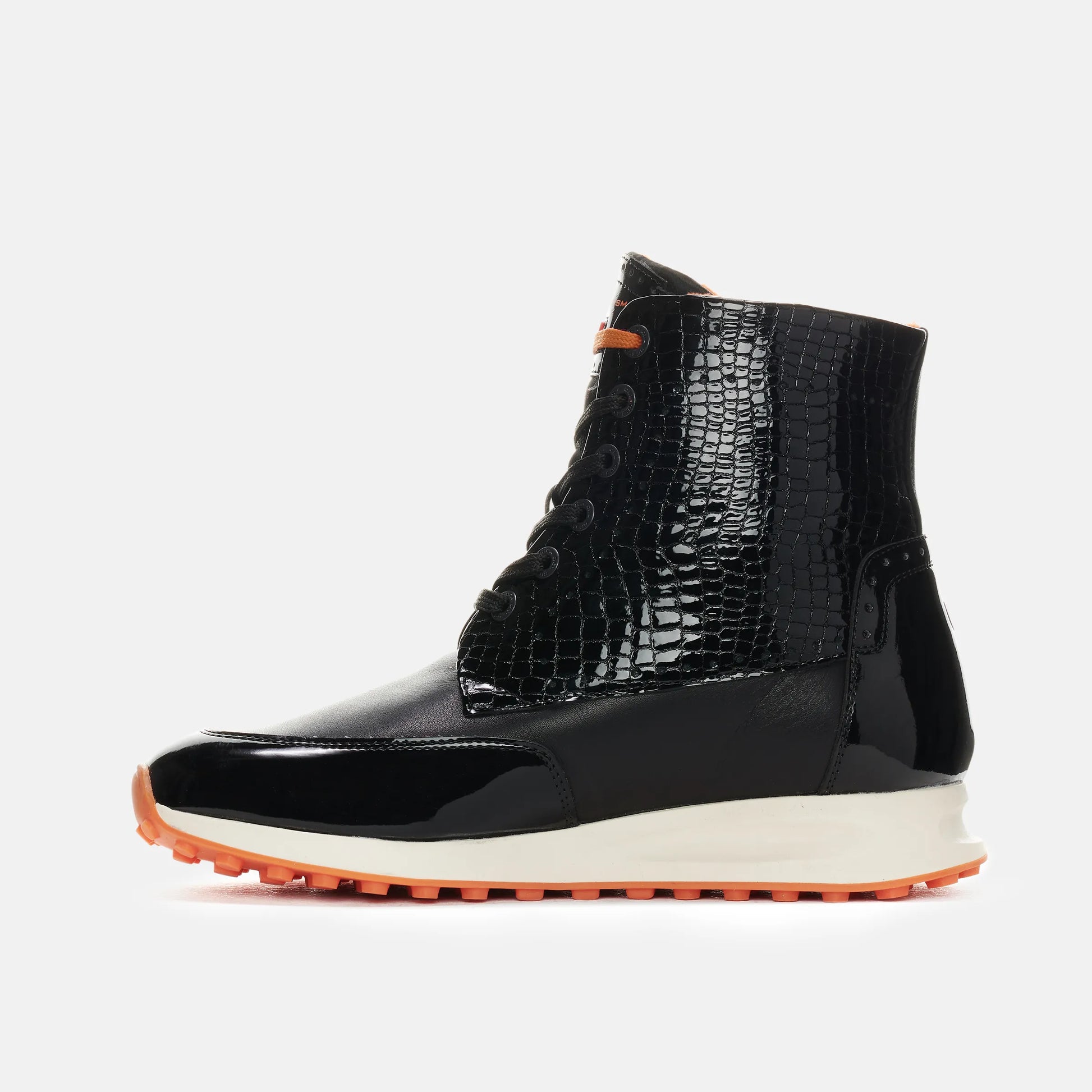 Lorenza - Black/Croco Women's Winter Golf Shoe