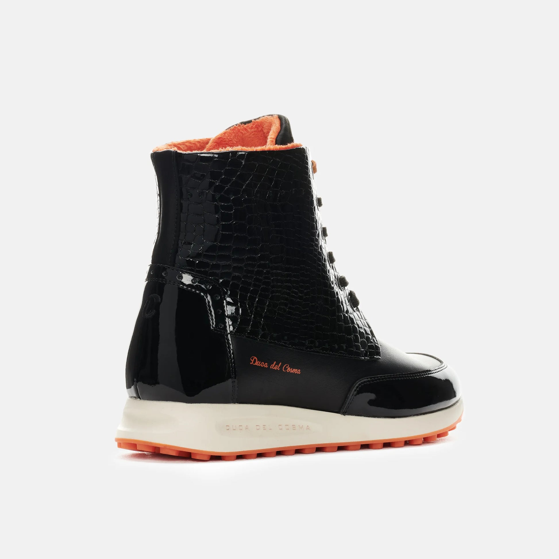 Lorenza - Black/Croco Women's Winter Golf Shoe