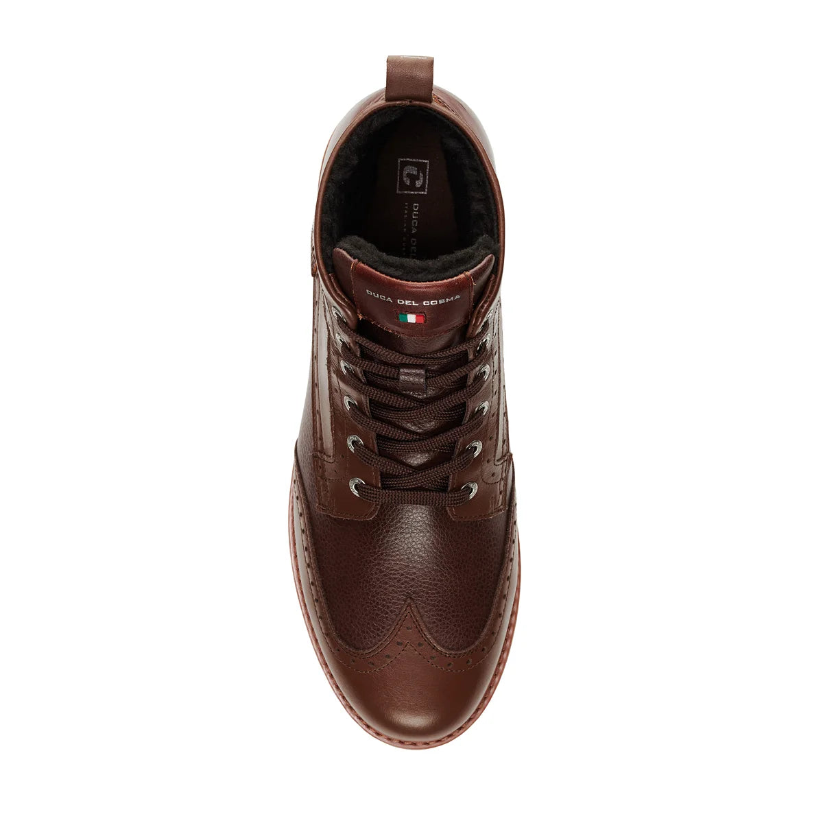 Delago Brown Leather - Men's Winter Golf Shoe 