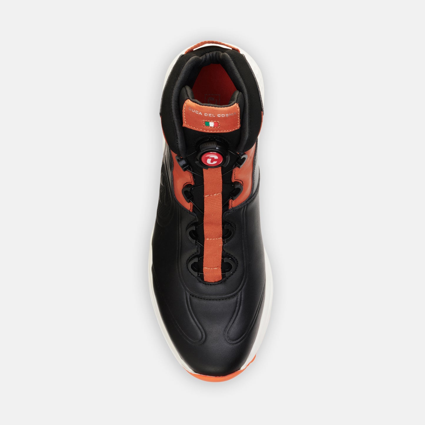 Bologna Black/Orange - Men's Winter Golf Boot