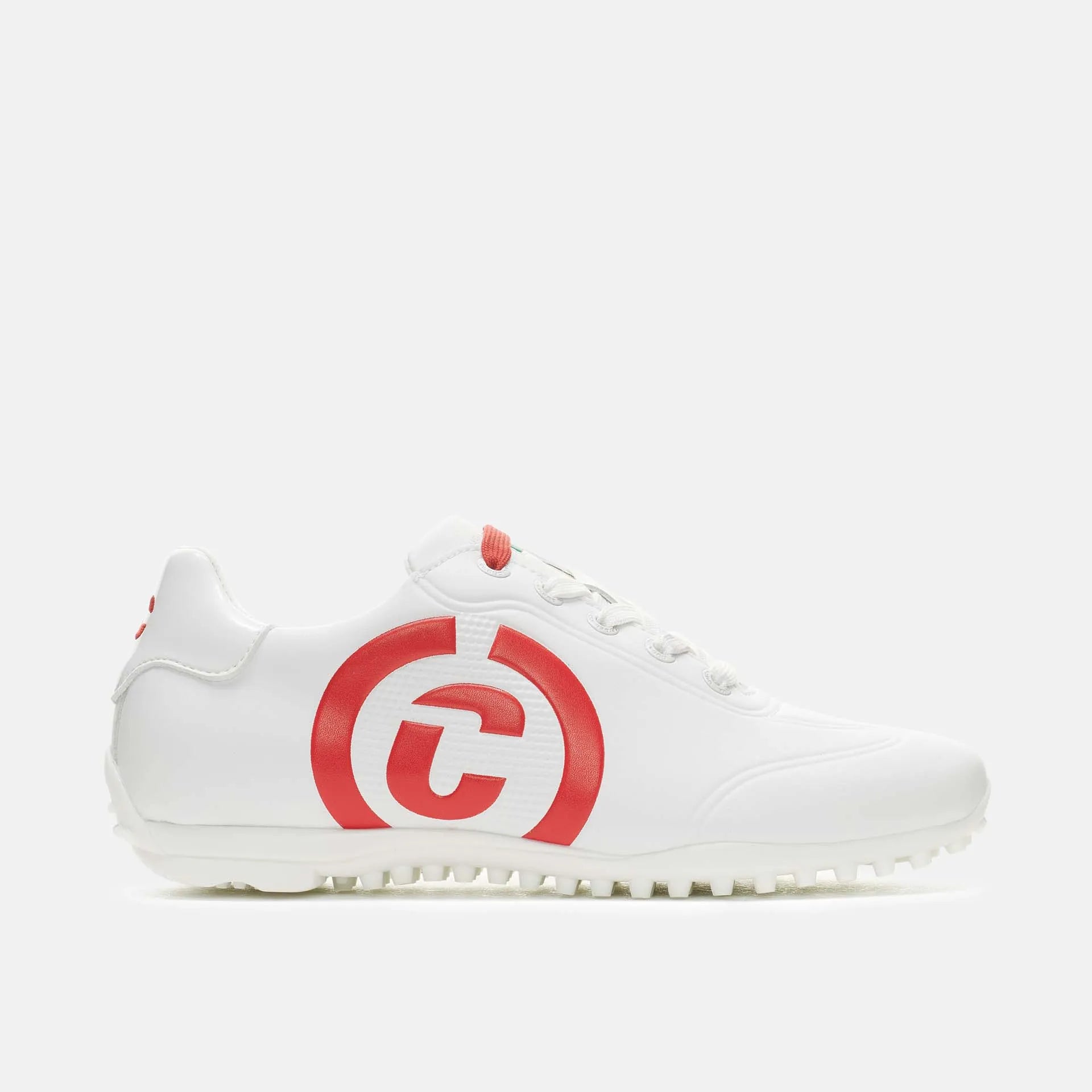 Queenscup White/Red - Women's Golf Shoe