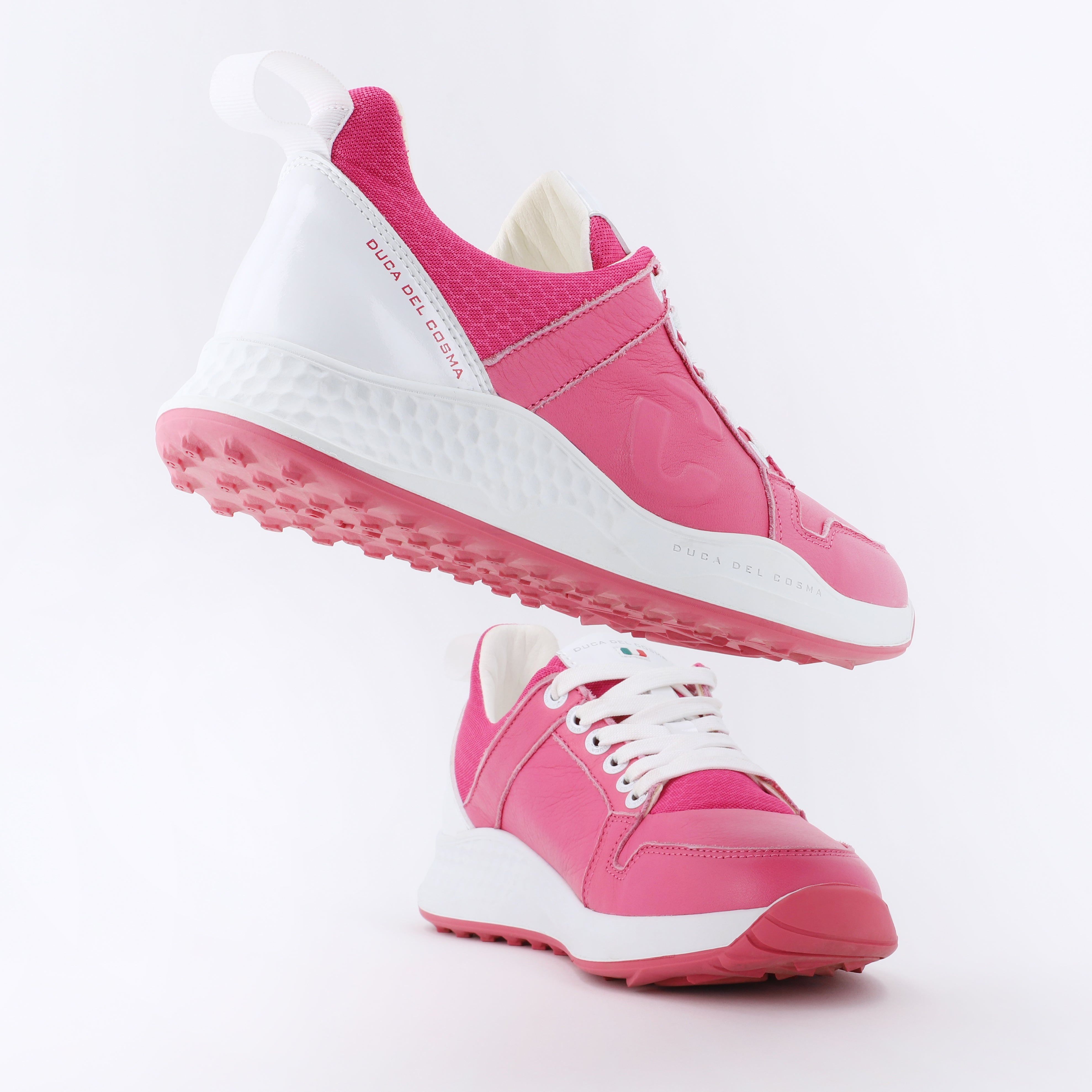 Pink best sale sneakers womens