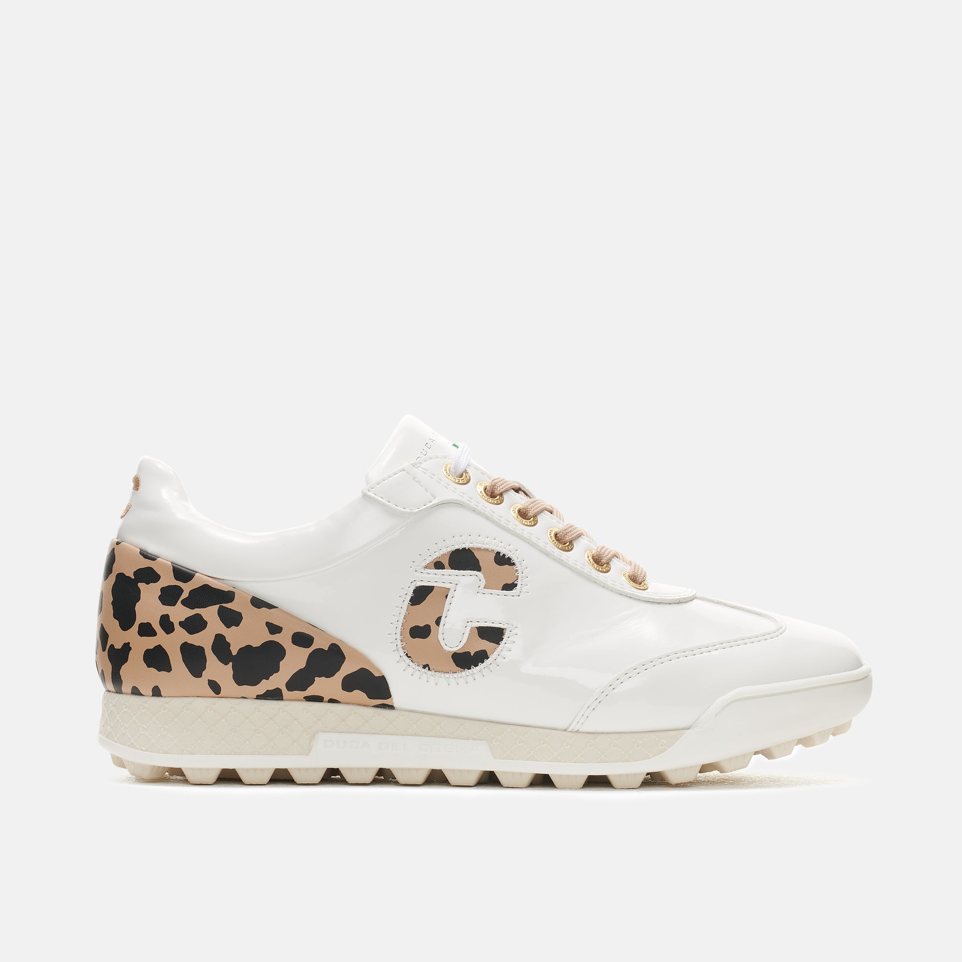 King Cheetah White - Women's Golf Shoe 