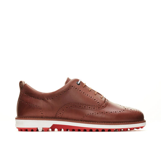 brown men's golf shoe, Duca del Cosma