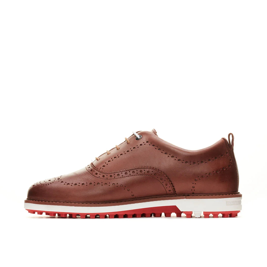 brown men's golf shoe, Duca del Cosma