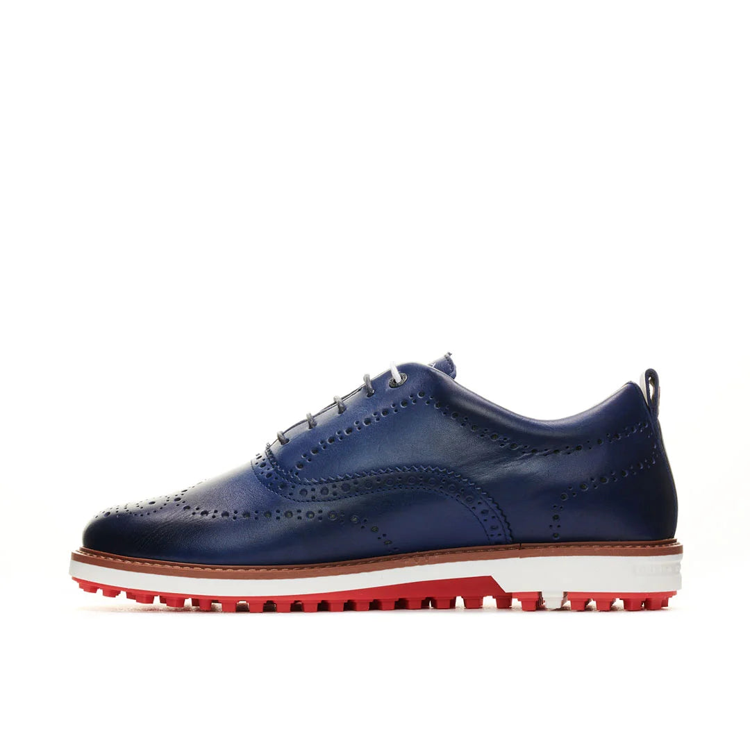 blue men's golf shoes, Duca del Cosma