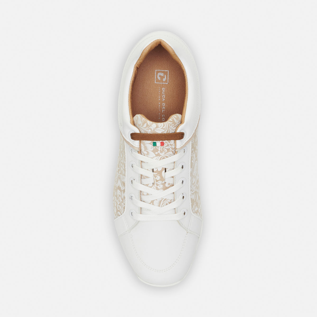 Caldes - White/Flower Women's Golf Shoes