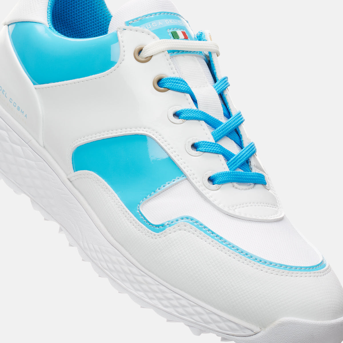 Padova - White/Aqua Women's Golf Shoes