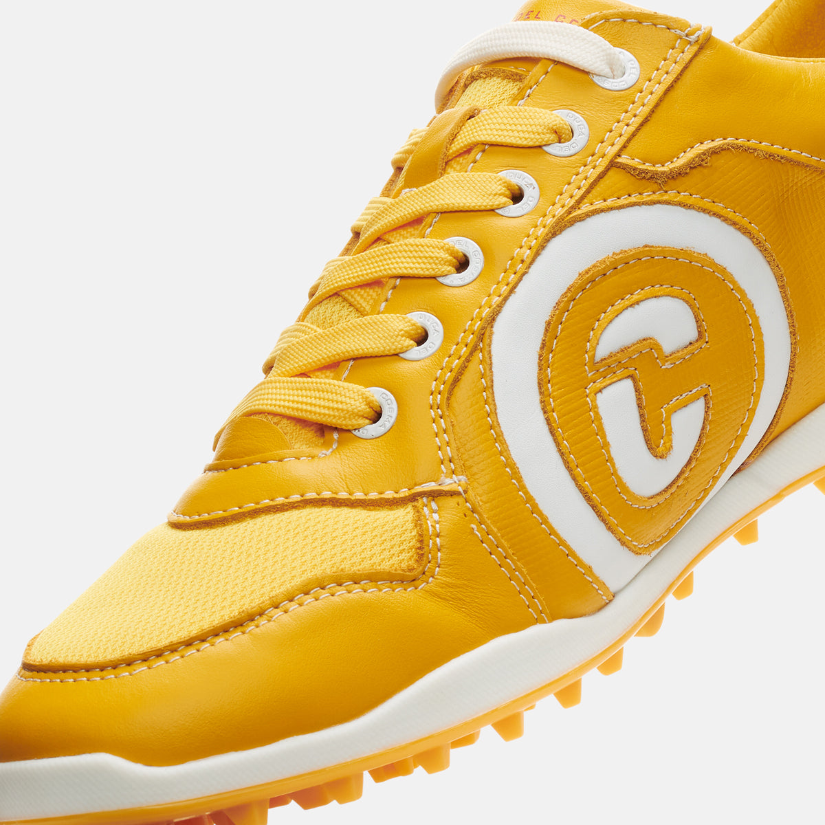 Kuba 2.0 - Yellow Men's Golf Shoes