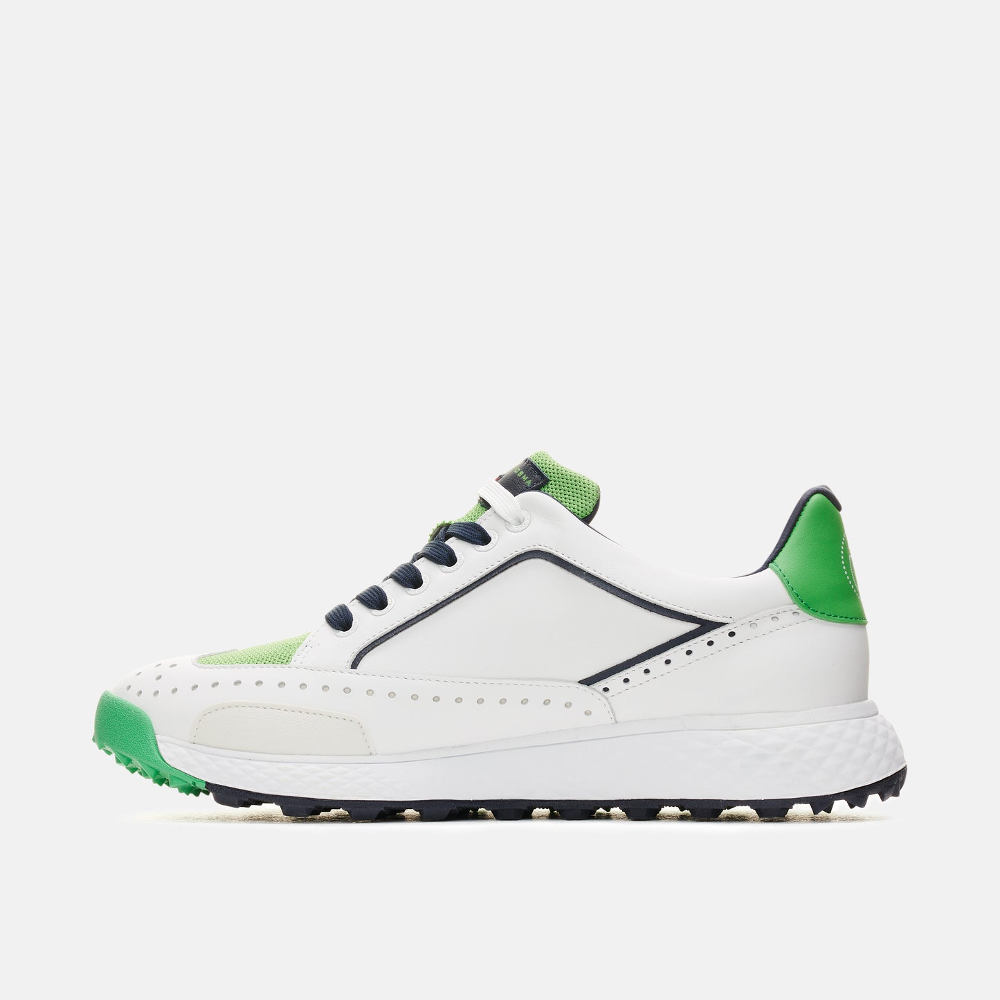 Girona White/Green Men's Golf Shoes