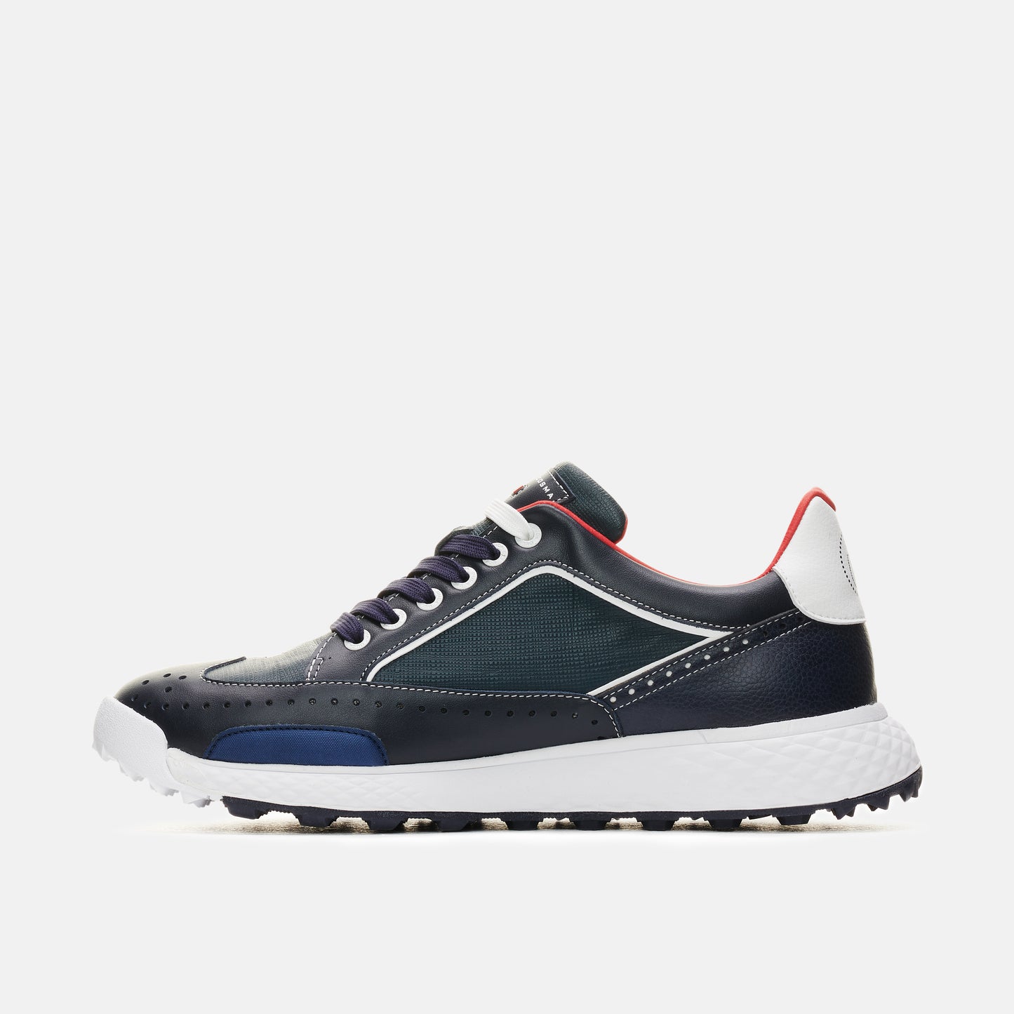 Girona Navy/Red Men's Golf Shoes