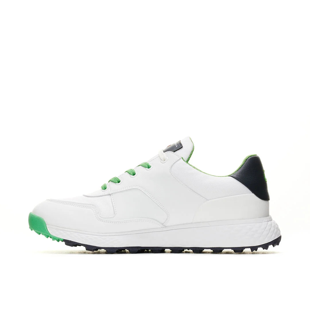 Pagani - White/Green Men's Golf Shoes