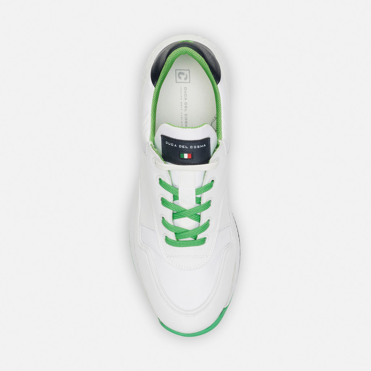 Pagani - White/Green Men's Golf Shoes