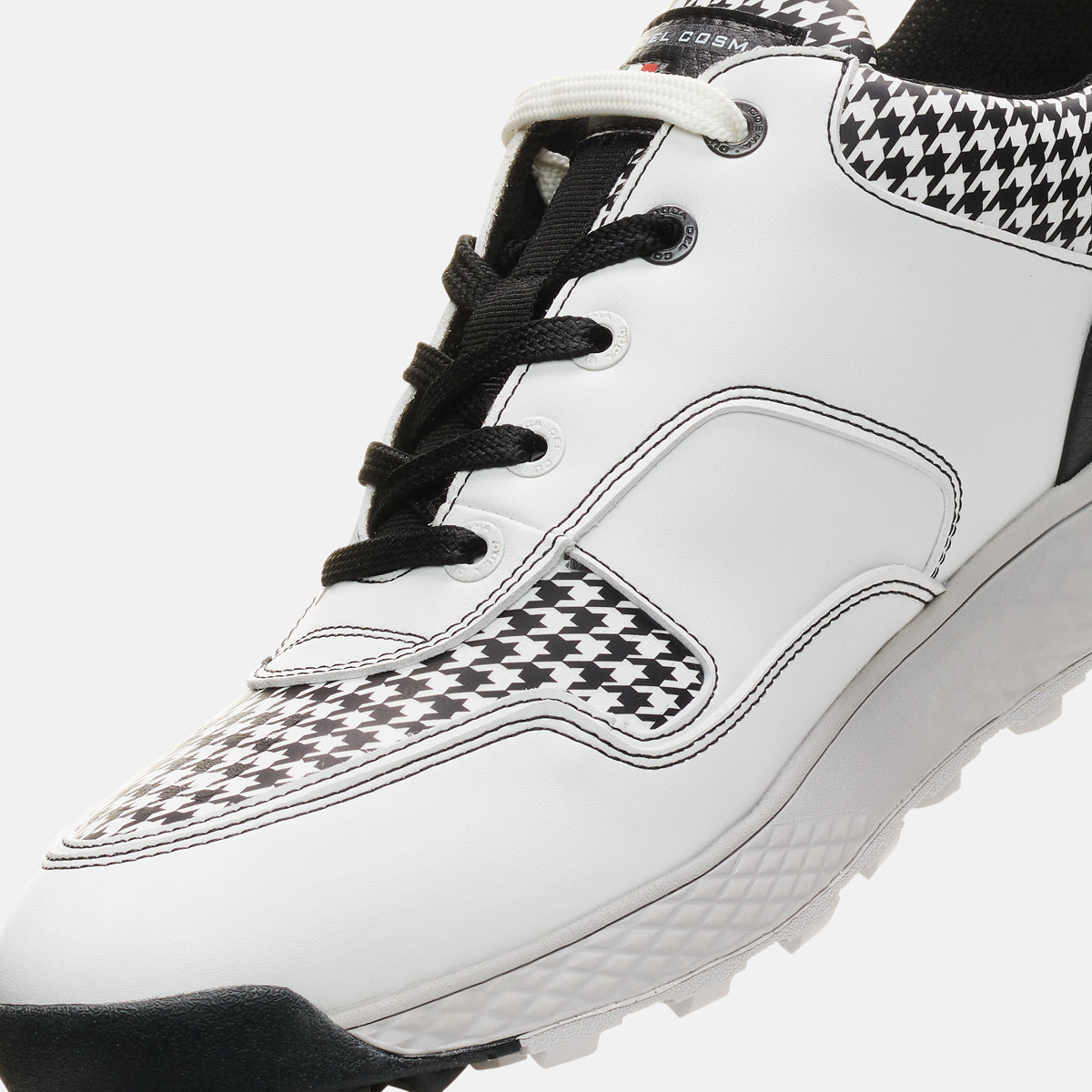 Pagani White/Black Men's Golf Shoes