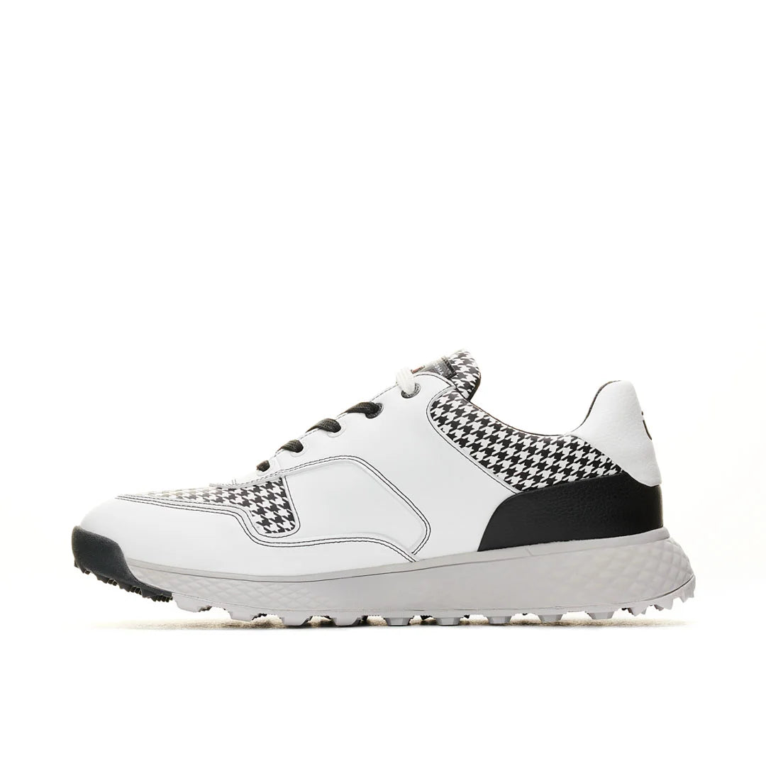 Pagani White/Black Men's Golf Shoes