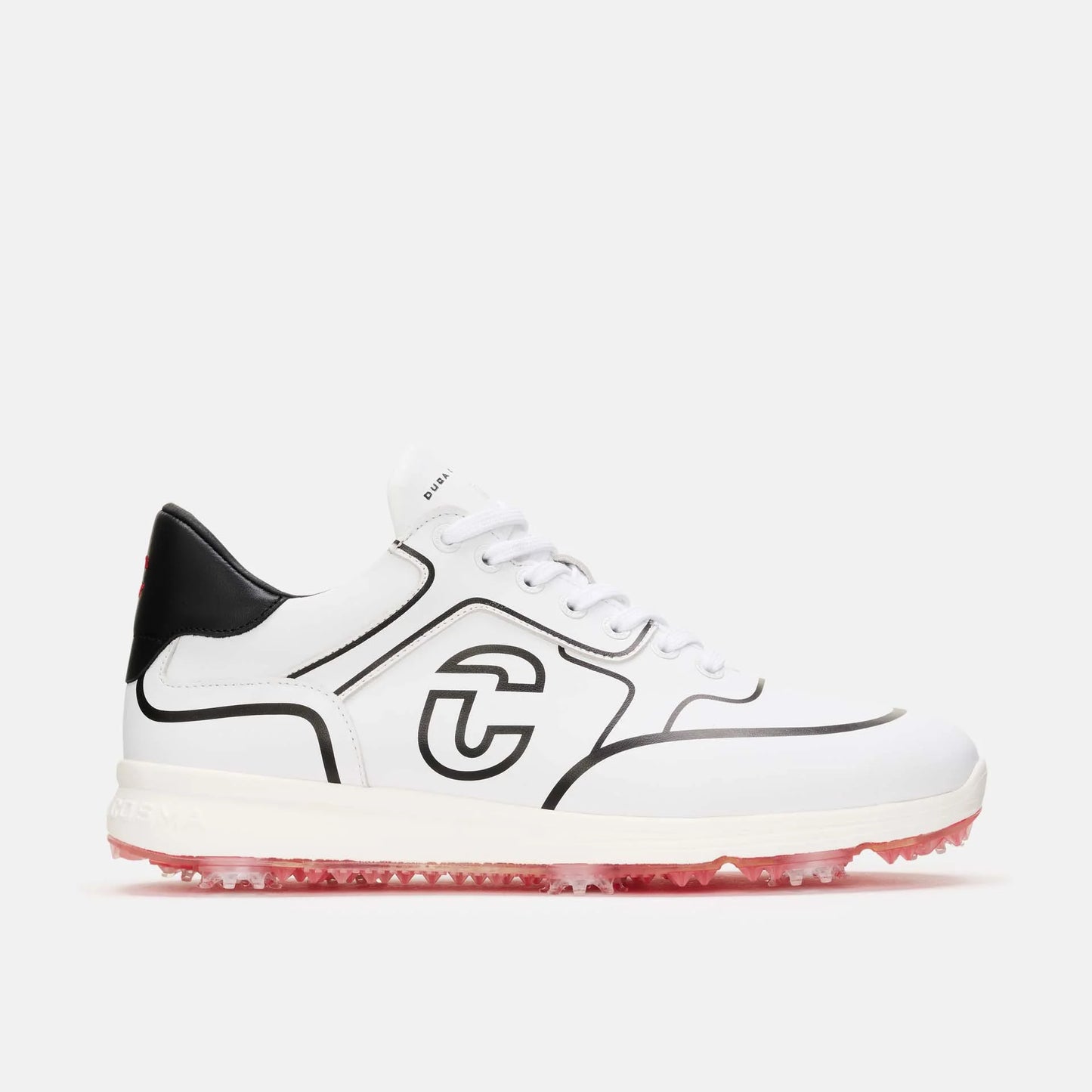 The Orlando is a men’s waterproof golf shoe developed with professional golfers
