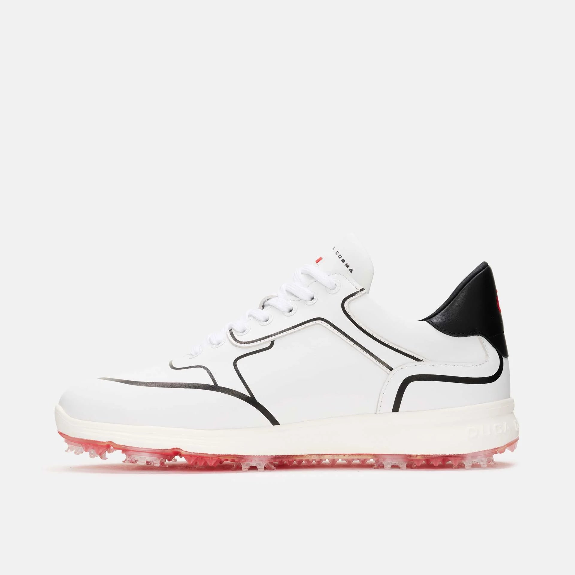 The Orlando is a men’s waterproof golf shoe developed with professional golfers