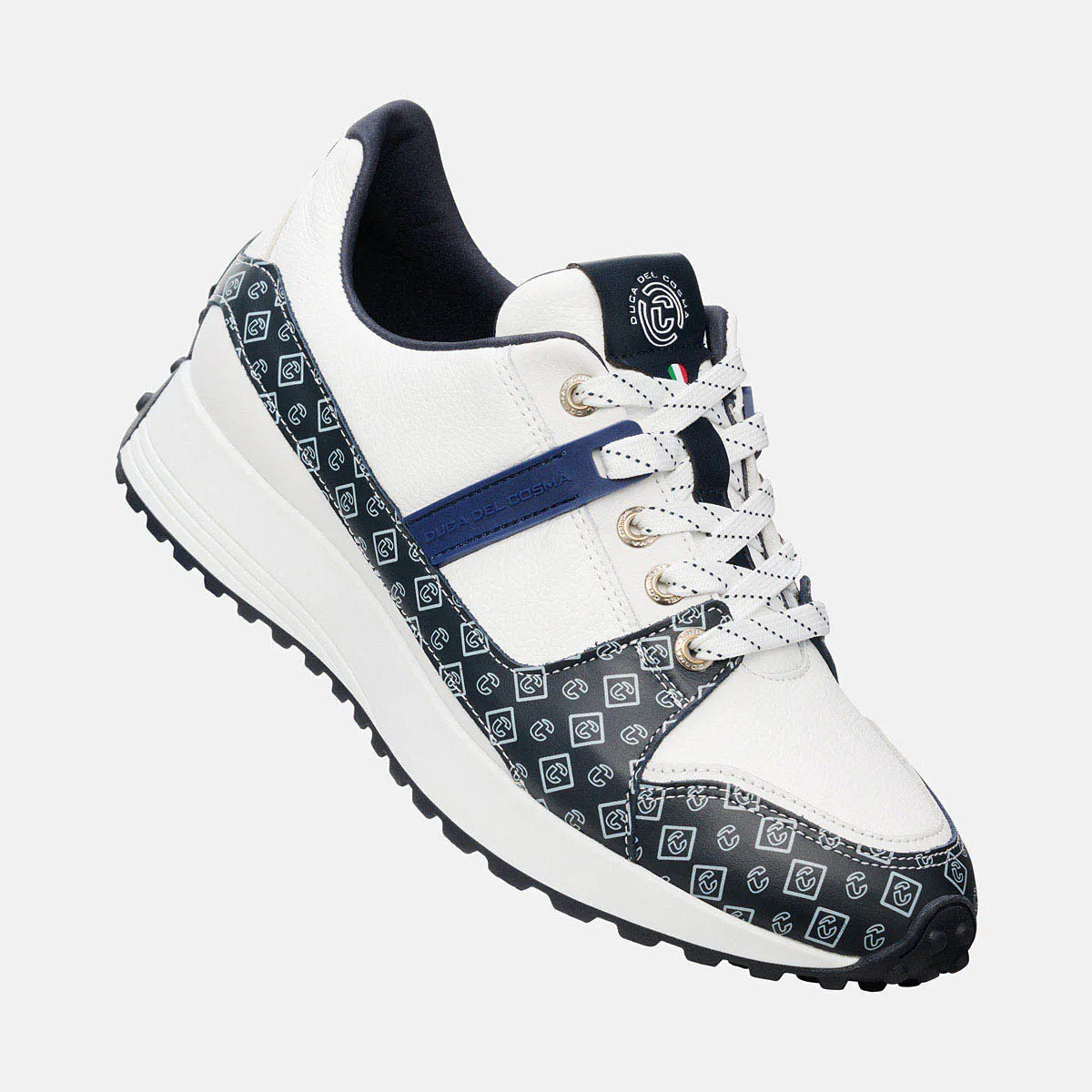 Waterproof Golf Shoe, White Golf Shoes, Lightweight Golf Shoes, Spikeless Golf Shoes, Duca del Cosma Women's Golf Shoes.