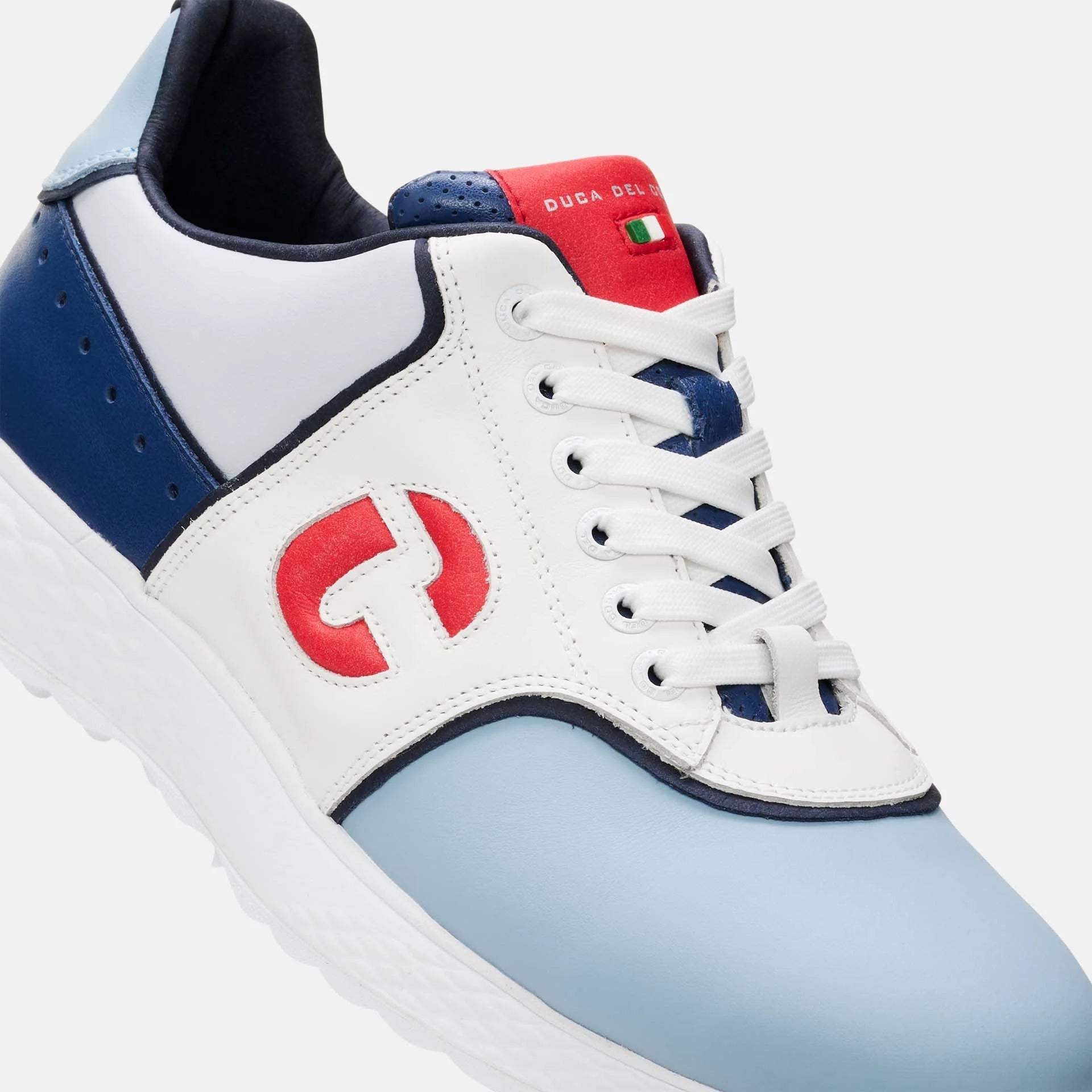 Red white and blue womens golf shoes sales