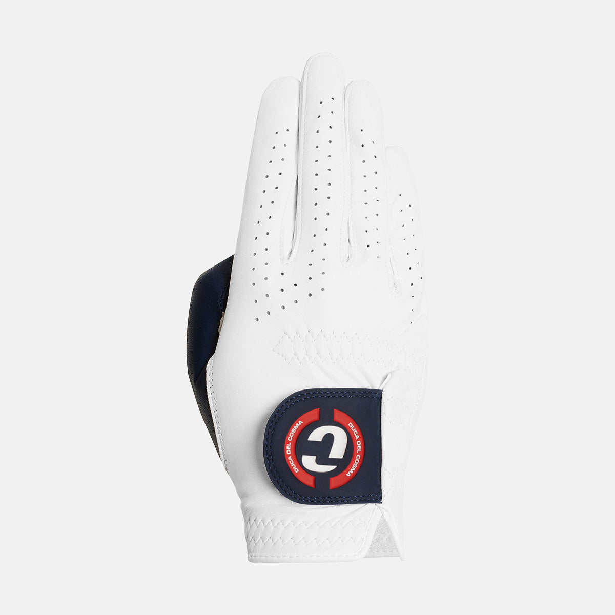 Men's Golf Glove Right Elite Pro Sentosa White/Navy