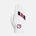 Men's Golf Glove Brompton - White/Navy (Right)