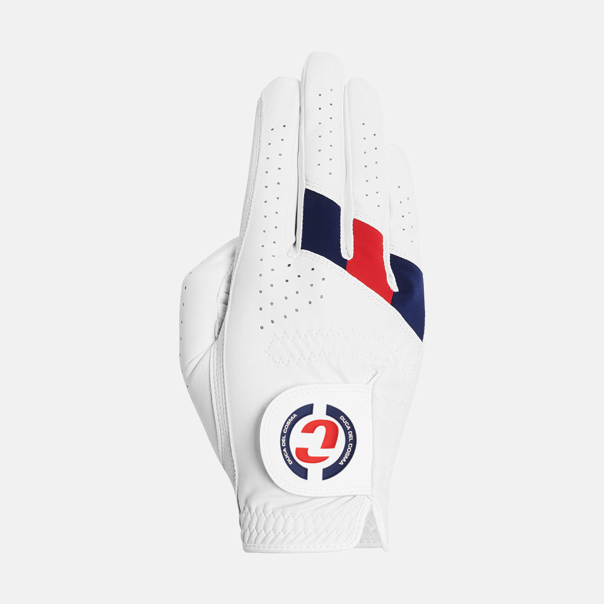 Men's Golf Glove Brompton - White/Navy (Right)