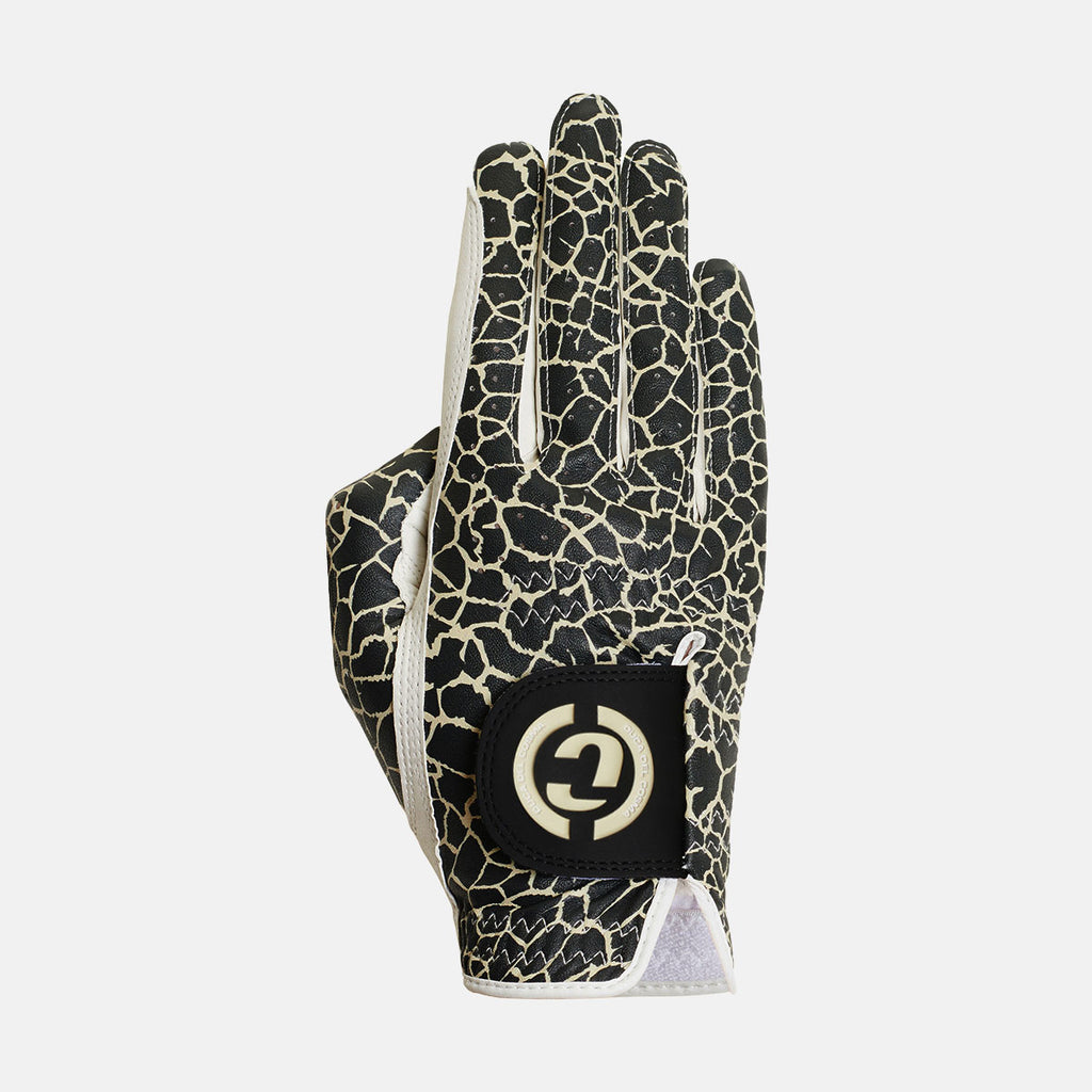 Women’s Designer Pro White/Giraffe Golf Glove Right