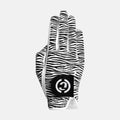 Designer Pro White/Zebra Golf Glove Right