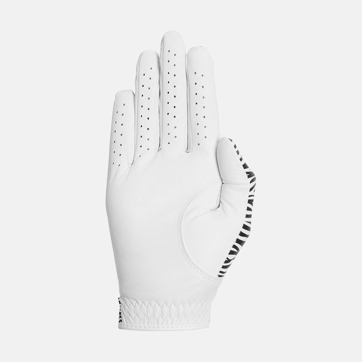 Designer Pro White/Zebra Golf Glove Right