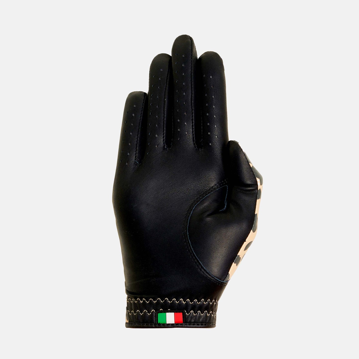 Designer Pro King Cheetah Black - Left womens golf glove