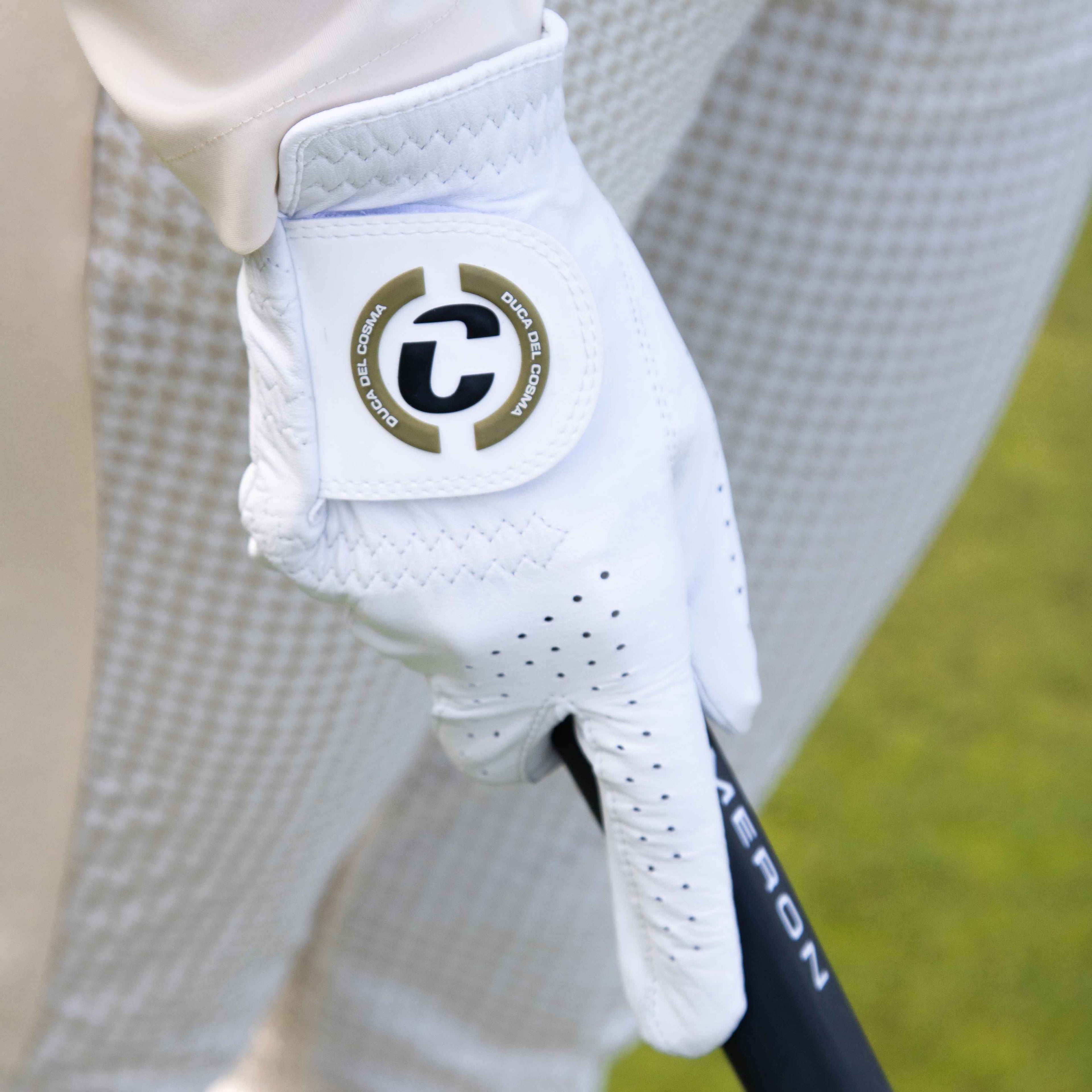 Golf Gloves Men, Golf Gloves Duca del Cosma, Left-Handed Men's Golf Glove 