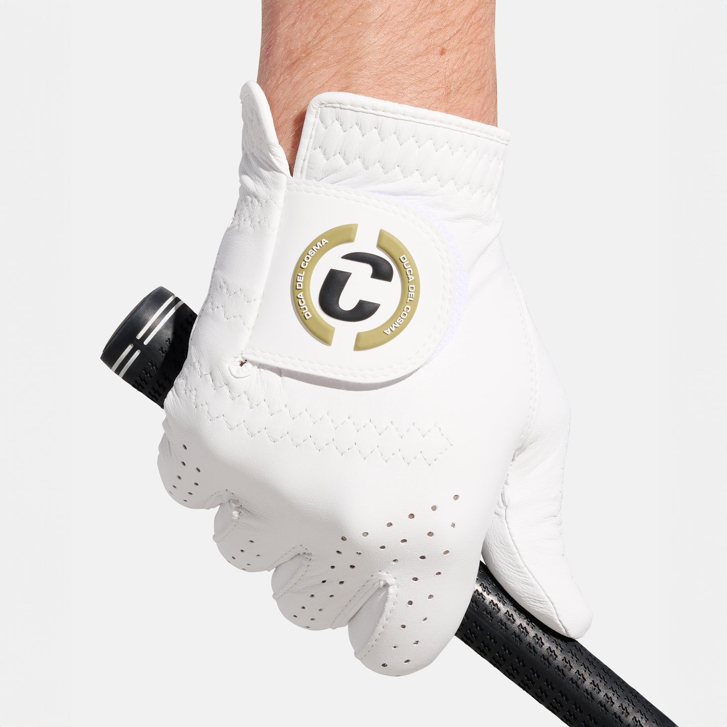 White Cabretta Leather Golf Glove