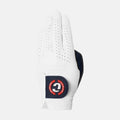Men's Golf Glove Left Elite Pro Sentosa White/Navy