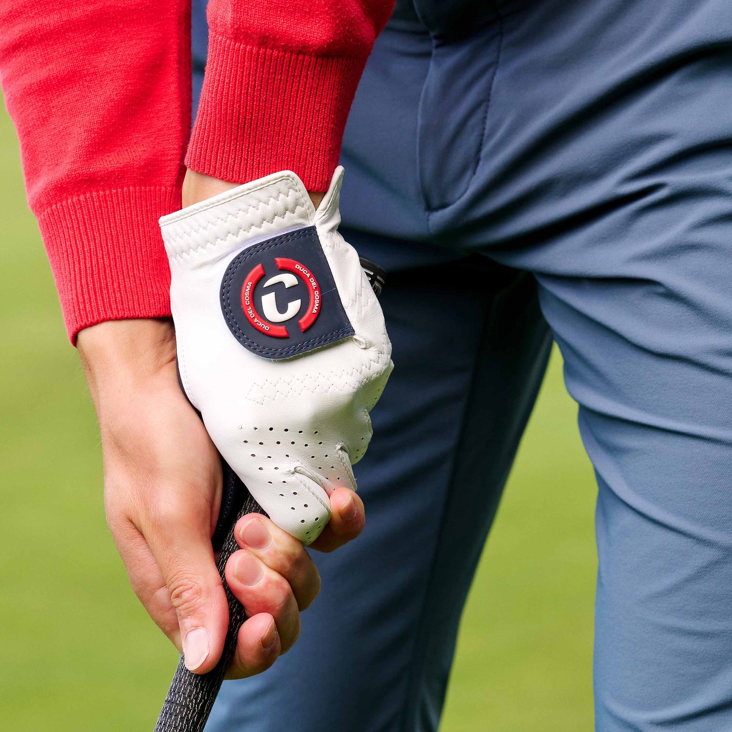 Golf Gloves Men, Golf Gloves Duca del Cosma, Left-Handed Men's Golf Glove 