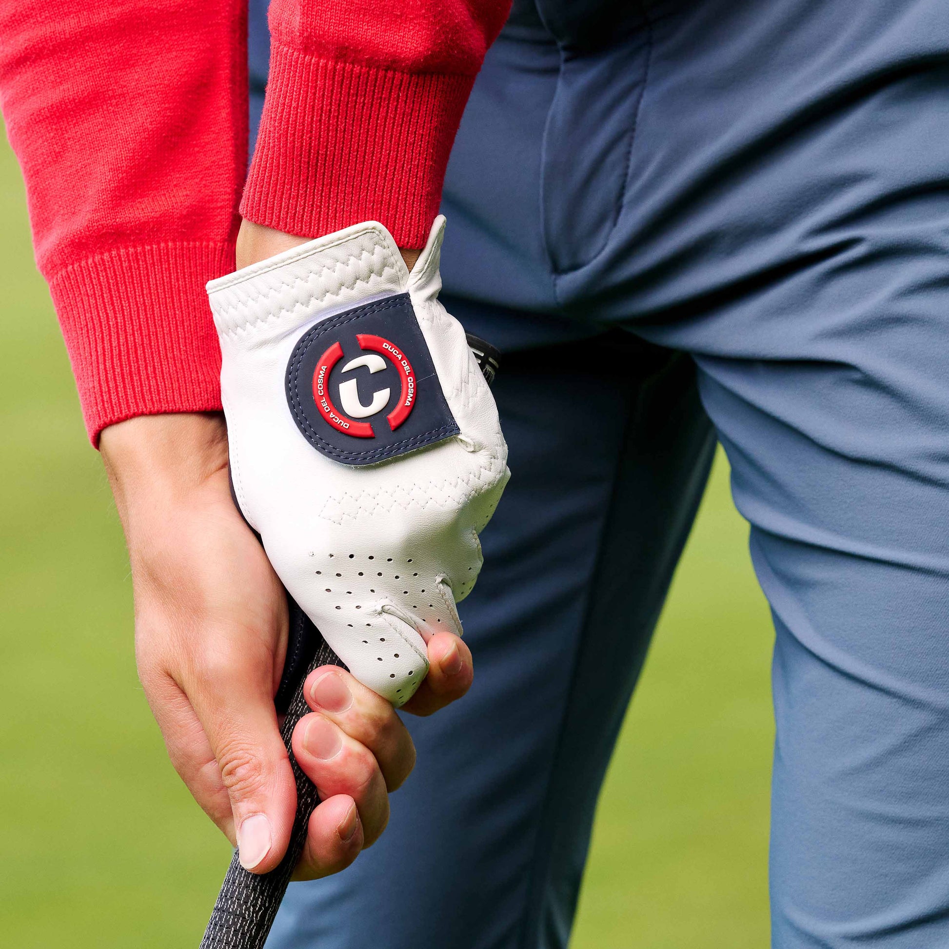 Golf Gloves Men, Golf Gloves Duca del Cosma, Left-Handed Men's Golf Glove 