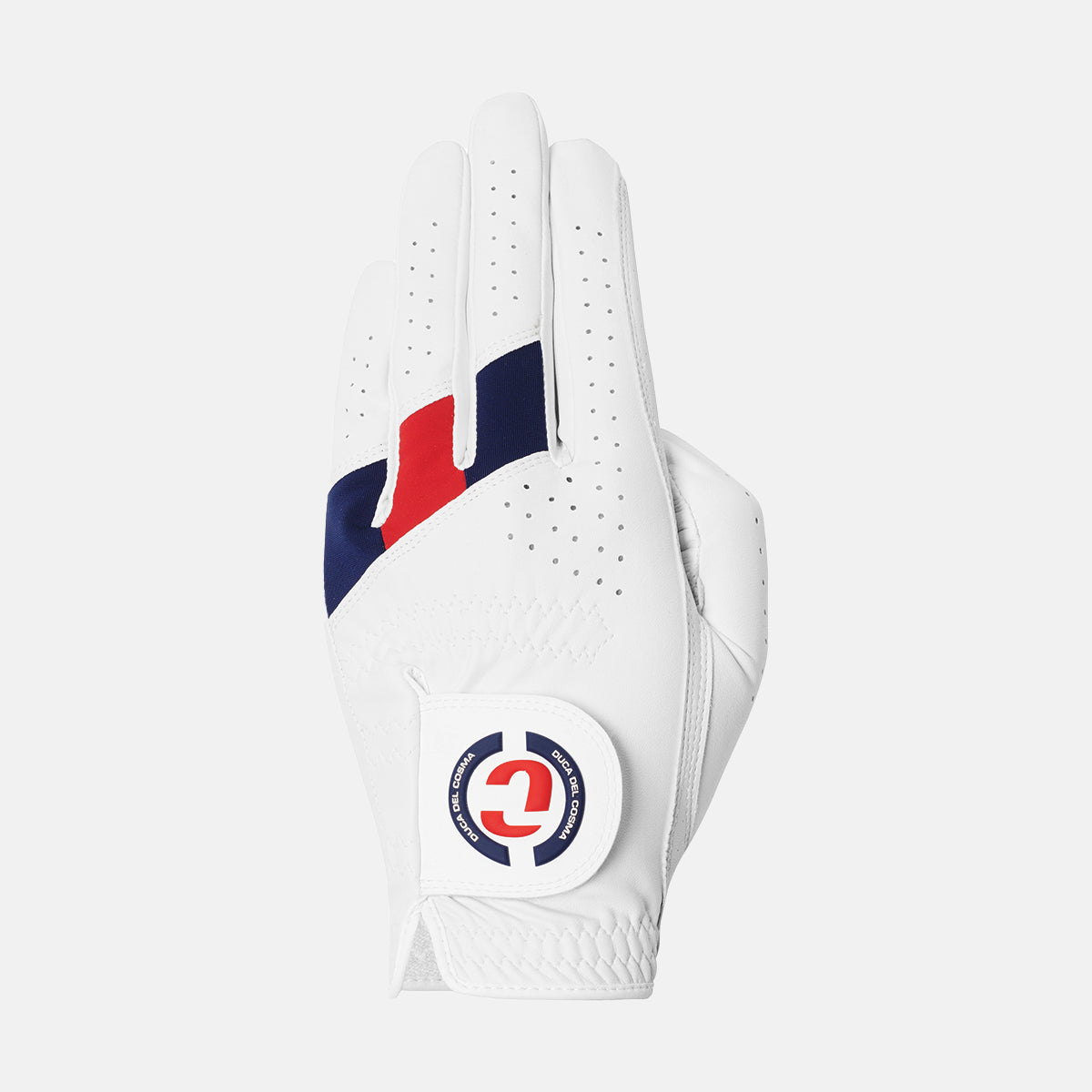 Men’s Golf Glove Left Hybrid Pro Brompton White/Navy/Red