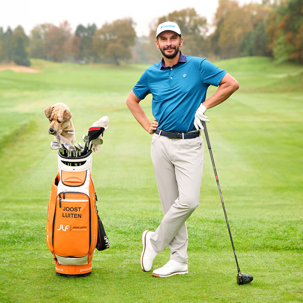 men's golf polo, Duca del Cosma