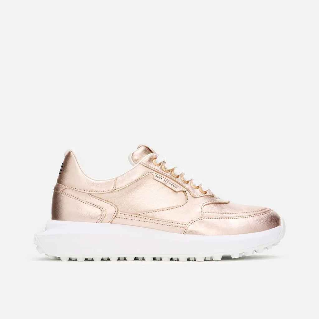 Best Womens Golf Shoe Olivera 2 - Rose Gold/White – Duca del Cosma UK Best Womens Golf Shoe Olivera 2 - Rose Gold/White – Duca del Cosma UK
