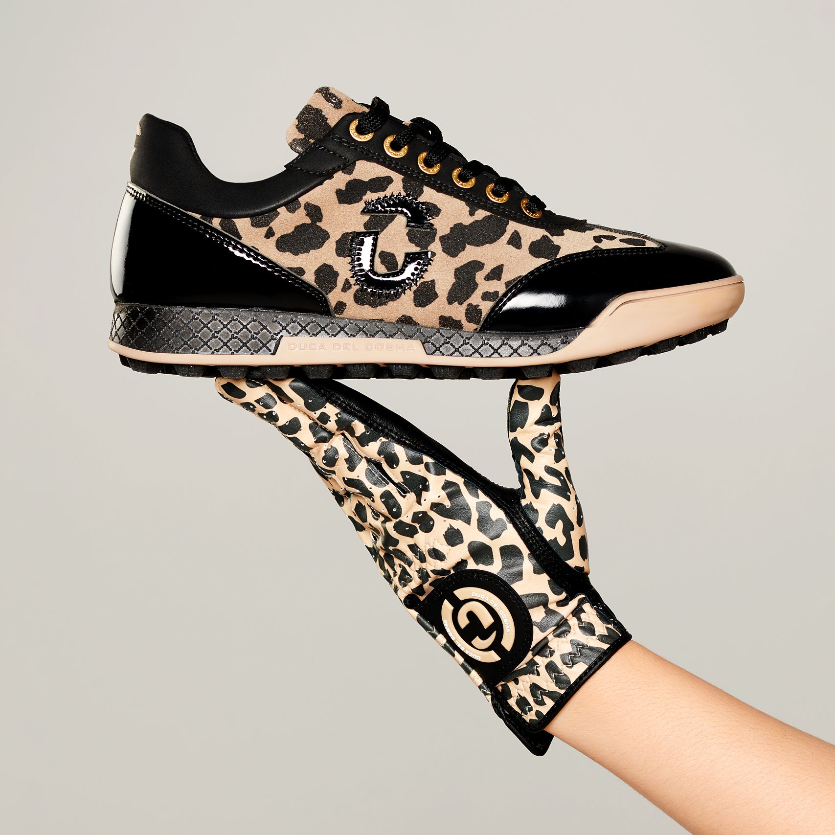 King Cheetah Black - Women's Golf Shoe 