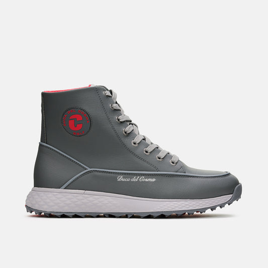 Prato - Dark Grey Mens Waterproof Golf Boots